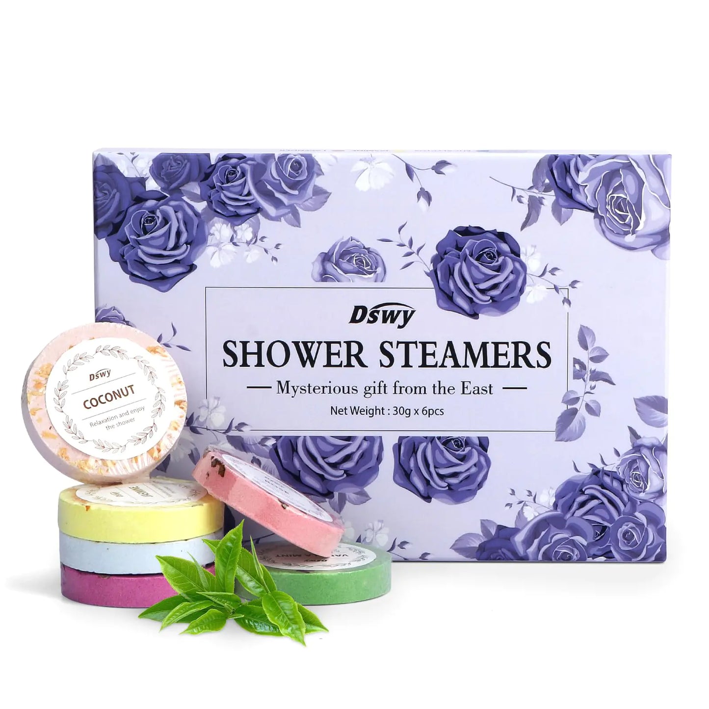 Aromatherapy Shower Steamers – 6-Pack Spa Bombs